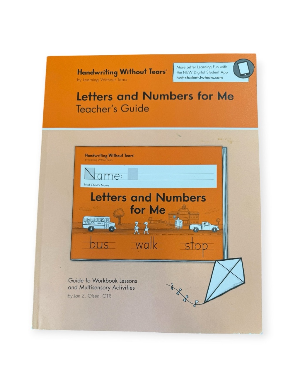 Learning Without Tears - Letters and Numbers for Me Teacher's Guide - Like New
